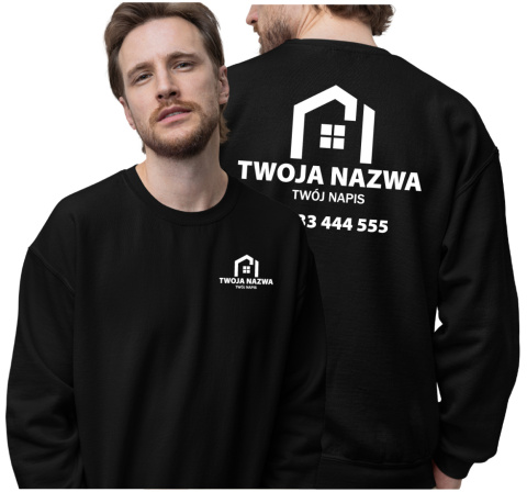 Bluza z logo dla firm budowlanych | wzór B-2 Bluza z logo dla firm budowlanych | wzór B-2