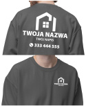 Bluza z logo dla firm budowlanych | wzór B-2