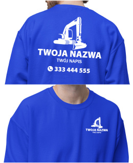 Bluza z logo dla firm budowlanych | wzór B-6