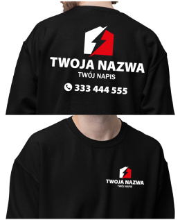 Bluza z logo dla firm elektrycznych | wzór E-1
