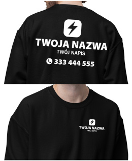 Bluza z logo dla firm elektrycznych | wzór E-2