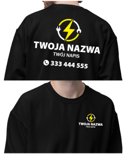 Bluza z logo dla firm elektrycznych | wzór E-4