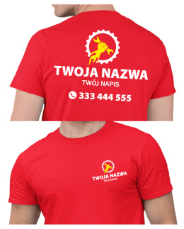 Koszulka z logo dla mechanika mechanik | wzór M-2
