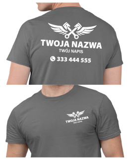Koszulka z logo dla mechanika mechanik | wzór M-4