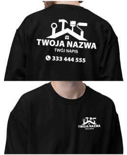 Bluza z logo dla firm budowlanych | wzór B-10
