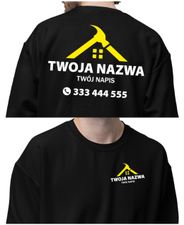 Bluza z logo dla firm budowlanych | wzór B-12