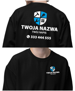 Bluza z logo dla firm budowlanych | wzór B-14
