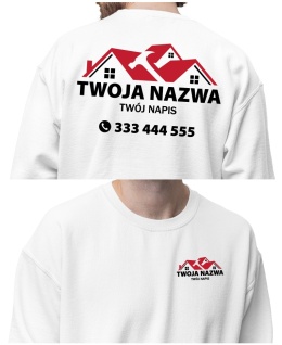 Bluza z logo dla firm budowlanych | wzór B-16