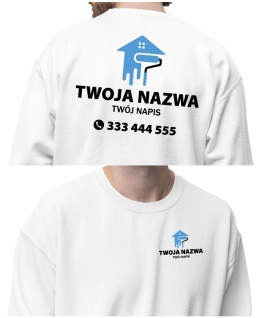 Bluza z logo dla firm budowlanych | wzór B-18