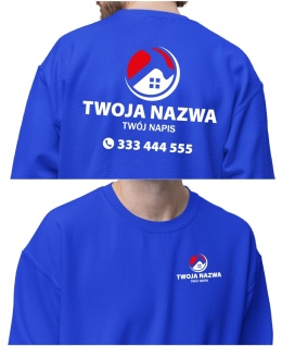 Bluza z logo dla firm budowlanych | wzór B-19