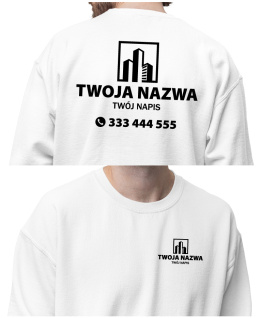Bluza z logo dla firm budowlanych | wzór B-8