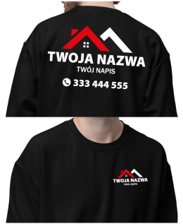 Bluza z logo dla firm budowlanych | wzór B-9