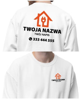 Bluza z logo dla firm elektrycznych | wzór E-7