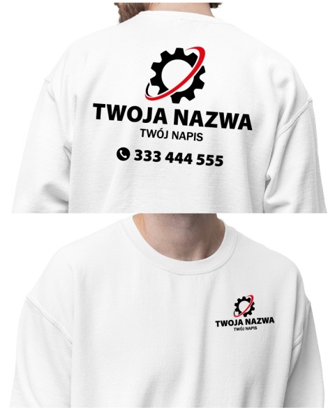 Bluza z logo dla mechanika mechanik | wzór M-1 Bluza z logo dla mechanika mechanik | wzór M-1