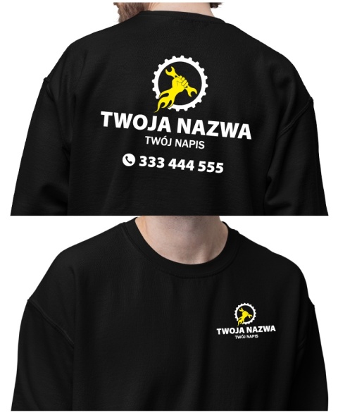 Bluza z logo dla mechanika mechanik | wzór M-2 Bluza z logo dla mechanika mechanik | wzór M-2