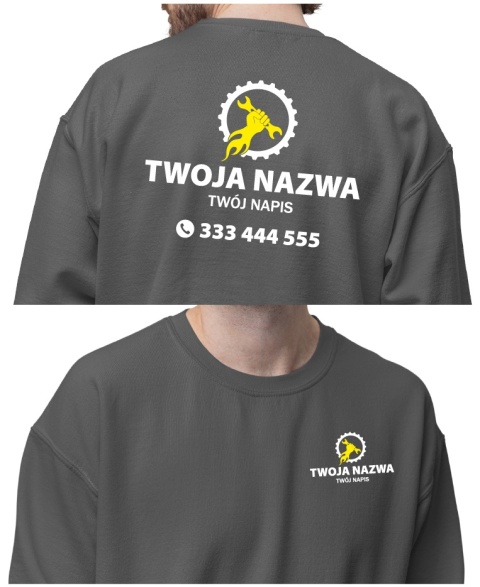 Bluza z logo dla mechanika mechanik | wzór M-2 Bluza z logo dla mechanika mechanik | wzór M-2