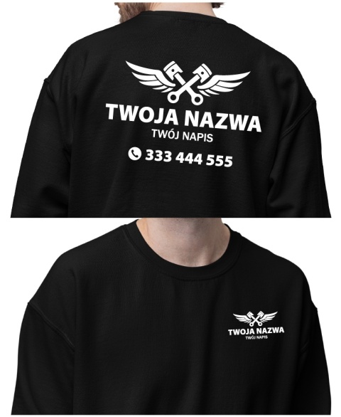 Bluza z logo dla mechanika mechanik | wzór M-4 Bluza z logo dla mechanika mechanik | wzór M-4