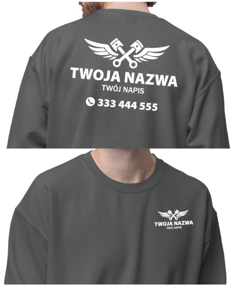 Bluza z logo dla mechanika mechanik | wzór M-4 Bluza z logo dla mechanika mechanik | wzór M-4