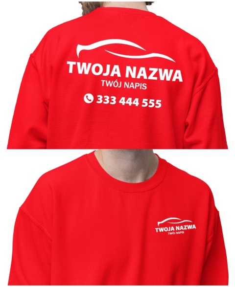 Bluza z logo dla mechanika mechanik | wzór M-6 Bluza z logo dla mechanika mechanik | wzór M-6