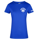 Koszulka damska FIZJOTERAPEUTA logo + napis rękaw