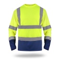 Koszulka z długim rękawem odblaskowa Hi-Vis Long z nadrukiem