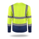 Koszulka z długim rękawem odblaskowa Hi-Vis Long z nadrukiem