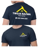 Koszulka z logo dla firm budowlanych | wzór B-12