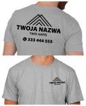 Koszulka z logo dla firm budowlanych | wzór B-13