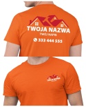 Koszulka z logo dla firm budowlanych | wzór B-16