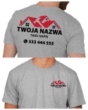 Koszulka z logo dla firm budowlanych | wzór B-16