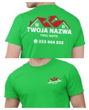 Koszulka z logo dla firm budowlanych | wzór B-16