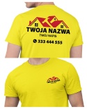 Koszulka z logo dla firm budowlanych | wzór B-16