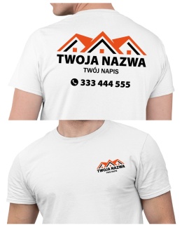 Koszulka z logo dla firm budowlanych | wzór B-17