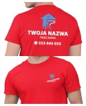 Koszulka z logo dla firm budowlanych | wzór B-18