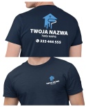Koszulka z logo dla firm budowlanych | wzór B-18