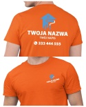Koszulka z logo dla firm budowlanych | wzór B-18