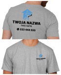 Koszulka z logo dla firm budowlanych | wzór B-18