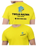 Koszulka z logo dla firm budowlanych | wzór B-18