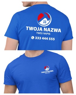 Koszulka z logo dla firm budowlanych | wzór B-19