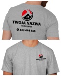Koszulka z logo dla firm budowlanych | wzór B-19