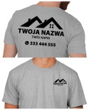 Koszulka z logo dla firm budowlanych | wzór B-3
