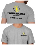 Koszulka z logo dla firm elektrycznych | wzór E-4
