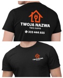 Koszulka z logo dla firm elektrycznych | wzór E-7