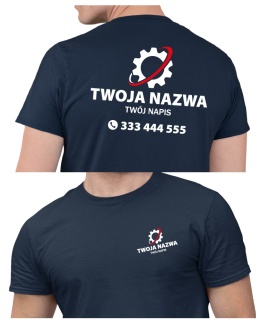 Koszulka z logo dla mechanika mechanik | wzór M-1