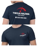 Koszulka z logo dla mechanika, warsztatu samochodowego | wzór M-5