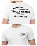 Koszulka z logo dla mechanika, warsztatu samochodowego | wzór M-6