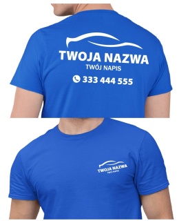 Koszulka z logo dla mechanika, warsztatu samochodowego | wzór M-6