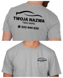 Koszulka z logo dla mechanika, warsztatu samochodowego | wzór M-6